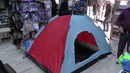 Çadıra talep arttı