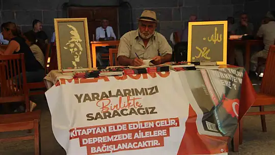 Depremzede yazar 6 Şubat'ı unutulmaz kıldı