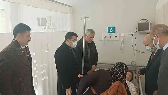 Develi'de öğrenci servisi kaza yaptı: 7 yaralı