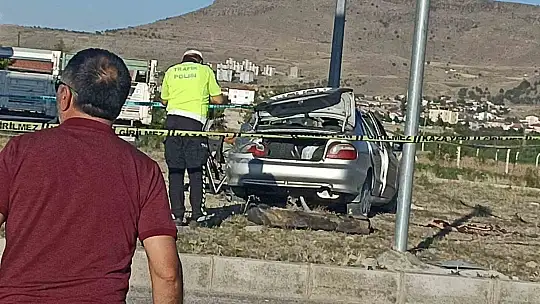 Develi'de trafik kazası