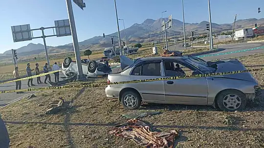 Develi'de trafik kazası