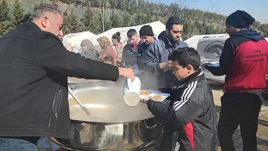 Develi'den Kahramanmaraş'ta aşevi desteği