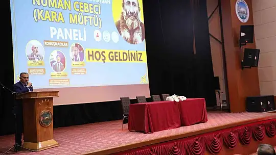 Develi'de Numan Cebeci anıldı