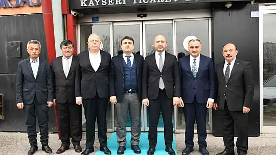 Develi protokolünden KTB'ye ve Damızlık ve Sığır Yetiştiricileri Birliğine ziyaret