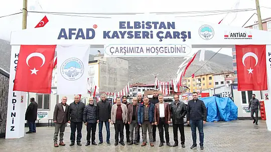 Develi'den Elbistan Konteyner Kente ramazan ziyareti