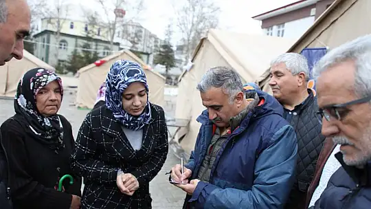 Develi'den Elbistan Konteyner Kente ramazan ziyareti