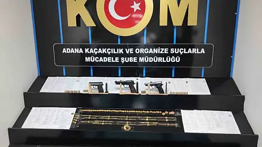 Dolandırıcılık operasyonunda ele geçirilen sahte altınlar sergilendi