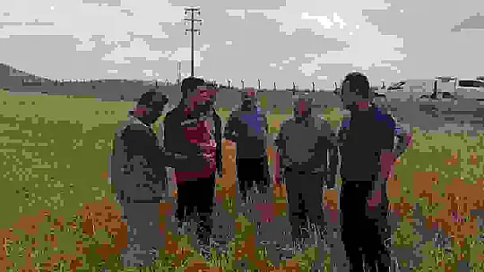 Dolu yağışı, çiftçinin bir yıllık emeği ve alın terini götürdü