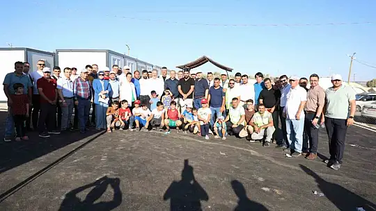 Dulkadiroğlu'nda depremzedeler için yapılan 2. yaşam alanı açıldı