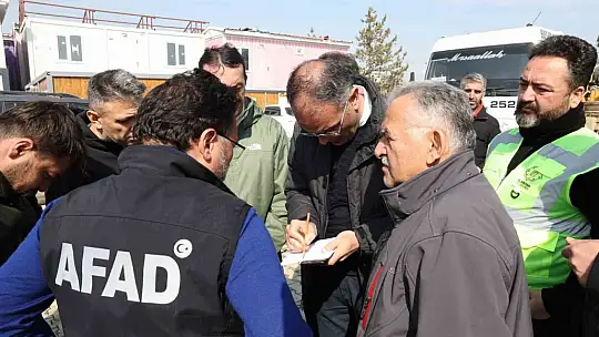 Elbistan'a kazandırılacak Konteyner altyapısında sona gelindi