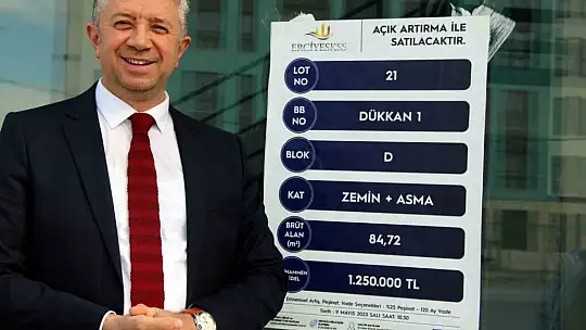 Mobilyakent'te 26 iş yerini ihale ile satacak