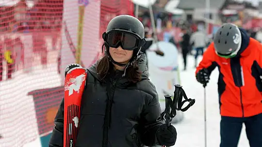 Erciyes'e turist akını