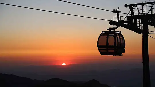 Erciyes'te Muhteşem Gün Batımı