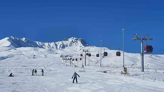 Erciyes'te sezon açıldı: Hedef 3 milyon turist