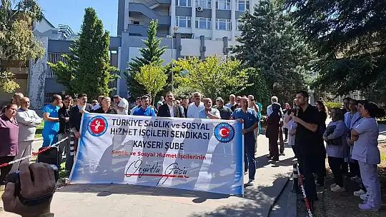 Erciyes Üniversitesi'nde eylem!