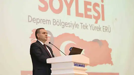 Erü deprem bölgesiyle tek yürek