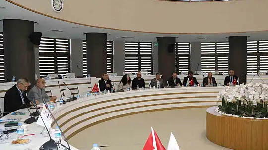 ERÜ'de KAYDEM iş birliği toplantısı yapıldı