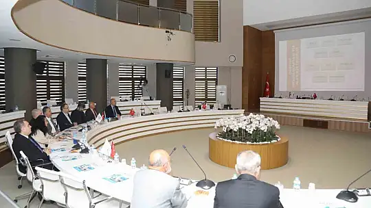 ERÜ'de KAYDEM iş birliği toplantısı yapıldı