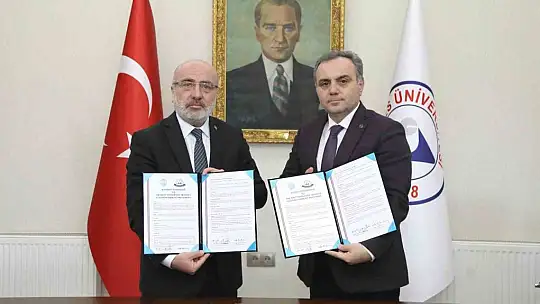 İki üniversite arasında 'Eğitimde işbirliği protokolü' imzalandı