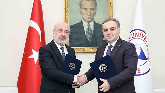 İki üniversite arasında 'Eğitimde işbirliği protokolü' imzalandı
