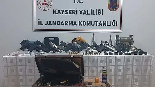 Evini silah imalathanesine çevirmiş