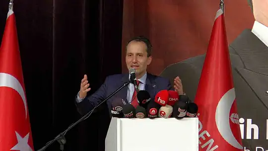 Erbakan: 7'li masa denilen karanlık bir blokla karşı karşıyayız