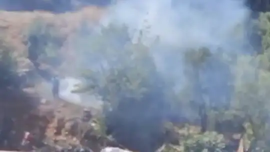 Feke'deki orman yangını erken müdahaleyle büyümeden söndürüldü