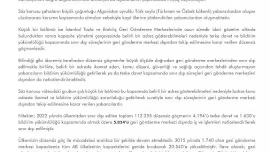 Afganlı göçmenlerin şehir merkezine bırakıldığı iddiasına yanıt: Göçmenler Türk kökenli