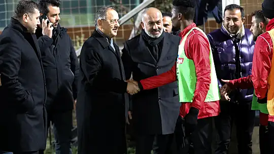 Kayserispor'a Özhaseki'den moral ziyareti