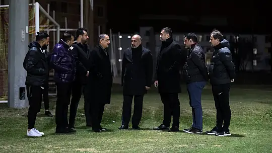 Kayserispor'a Özhaseki'den moral ziyareti