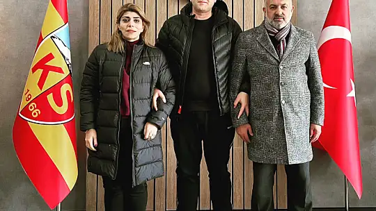 Kayserispor tesislerinde sürpriz buluşma