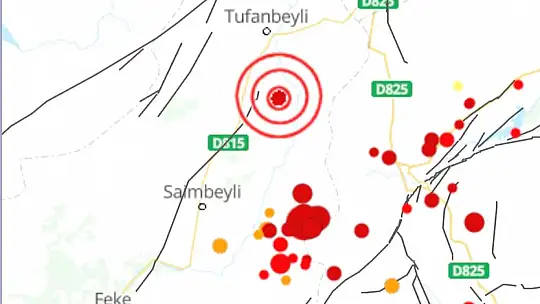 Adana'nın Saimbeyli İlçesi'ndeki depremde Sarız ve Ecemiş fayları etkilendi mi?