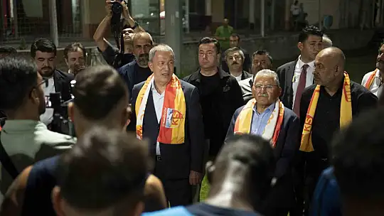 Kayserispor'a Galatasaray maçı öncesi moral ziyareti