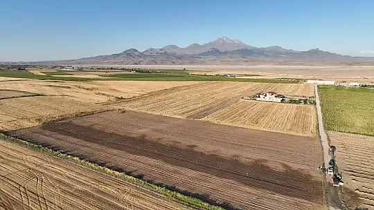Erciyes'in eteğinde dikkat çeken proje!