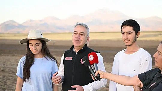 Erciyes'in eteğinde dikkat çeken proje!