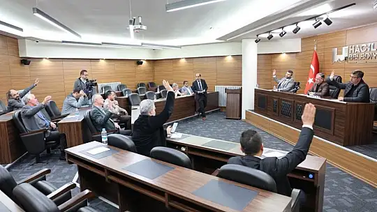 Hacılar Belediyesi mayıs ayı meclisini gerçekleştirdi