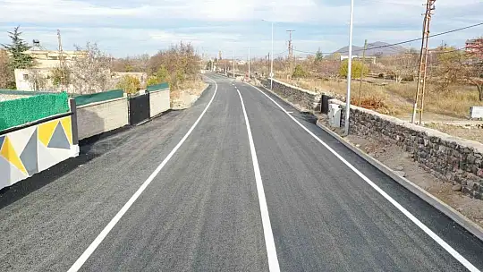 Hacılar'da Çiftlik Caddesi'nde çalışmalar tamamlandı