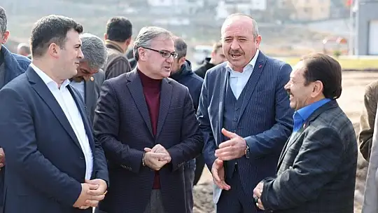 Hacılar'da Hükümet Konağı ve Belediye Hizmet Binası'nın temelleri atıldı