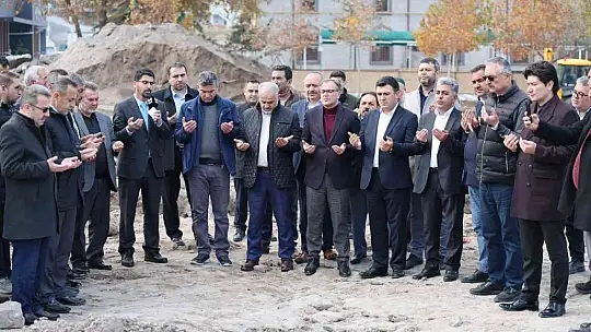 Hacılar'da Hükümet Konağı ve Belediye Hizmet Binası'nın temelleri atıldı