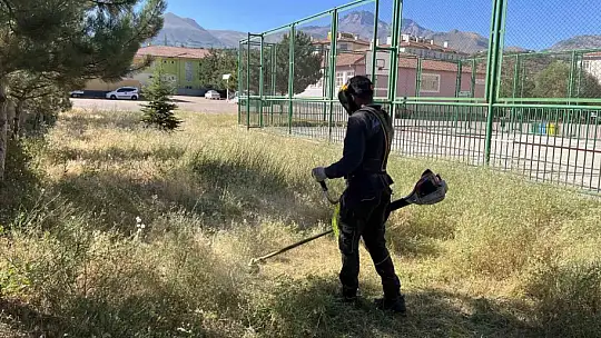 Hacılar'da okul öncesi temizlik!