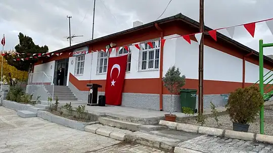 Hamurcu İlkokulu eğitime açıldı