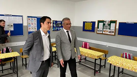 Hamurcu İlkokulu eğitime açıldı