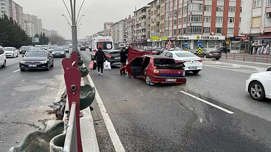 Kazadan hafif sıyrıklarla kurtuldular