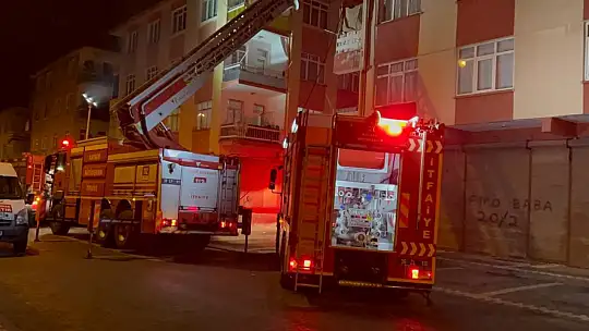 Yangın zorlukla söndürüldü