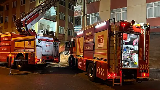 Yangın zorlukla söndürüldü