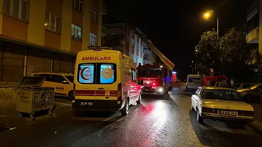 Yangın zorlukla söndürüldü