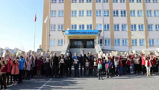 İlköğretim öğrencilerine dergi hediyesi