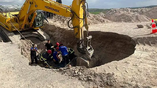 İş makinesi operatörünün feci ölümü