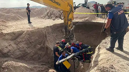 İş makinesi operatörünün feci ölümü