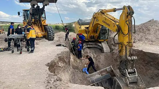 İş makinesi operatörünün feci ölümü